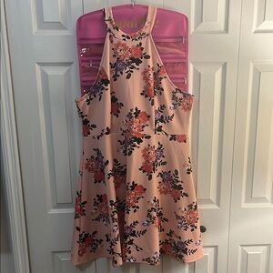 Floral Pink Dress